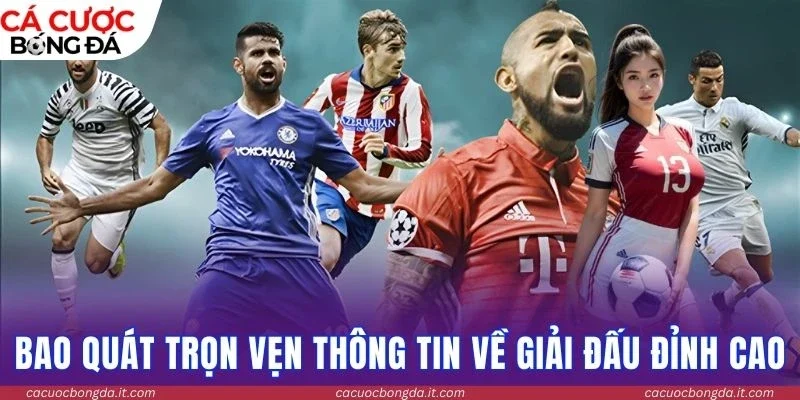 Bao quát trọn vẹn thông tin về giải đấu đỉnh cao