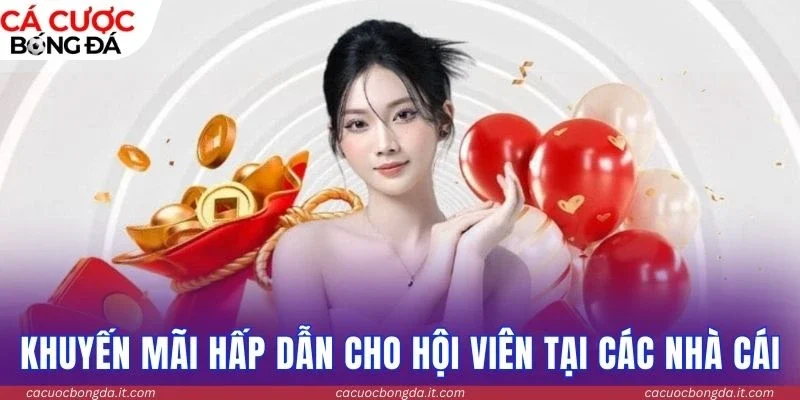 Khuyến mãi hấp dẫn cho hội viên tại các nhà cái